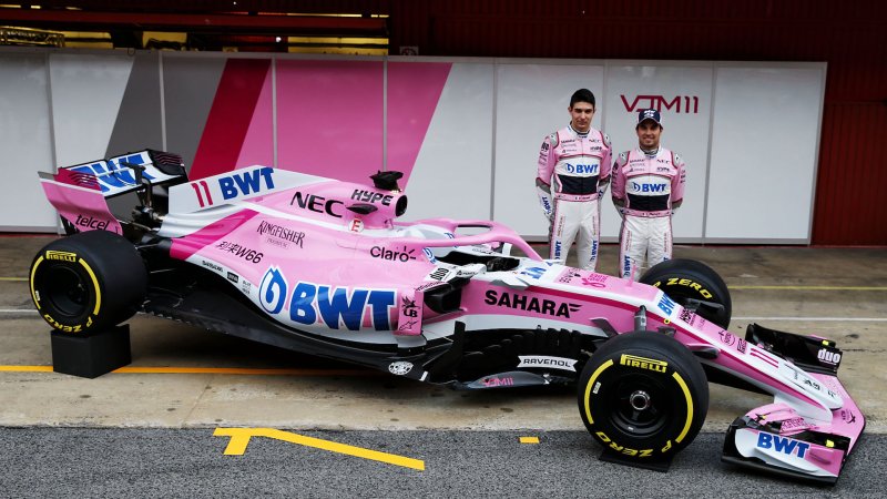 Sahara Force India F1 Team Reveals New VJM11 Ahead of Barcelona Test