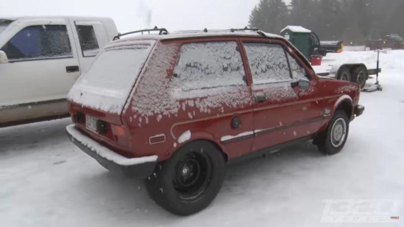 This Unassuming Yugo Has an LSx V8