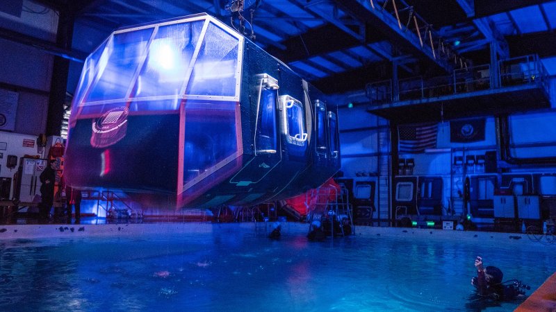 I Tried an Underwater Crash Simulator to See What It’s Like Inside a Sinking Helicopter