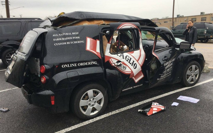 Chevrolet Blows Up After Man Uses Body Spray and Lights a Cigarette