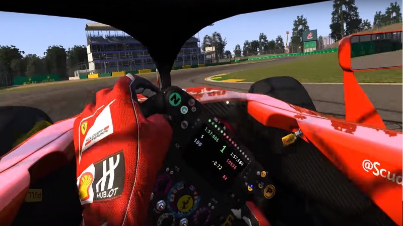 Ex-Formula 1 Driver Stefan Johansson Tests Virtual F1 Car With New Halo Device