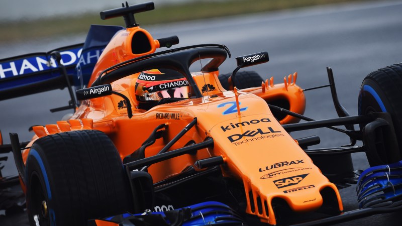 Halo Device Lands McLaren-Renault a Hilarious Flip-Flop Sponsorship