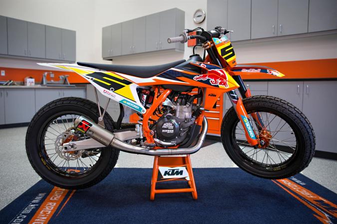 KTM Motorcycles Has Committed to a Flat Track Racing Program