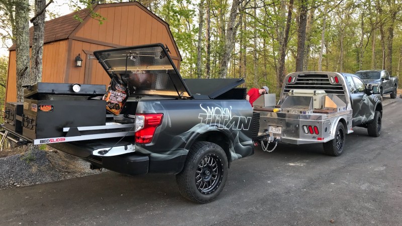 Nissan Fires Up Its Smokin’ Titan Pickup Truck on the Smoky Mountains