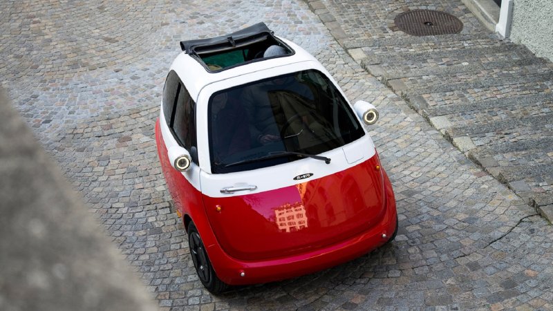 The Microlino Is a Modernized Electric Isetta