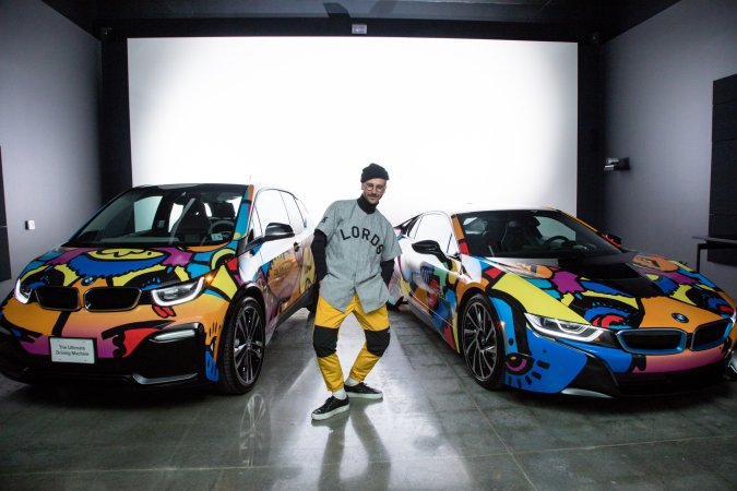 Portugal. The Man Lead Singer Creates Designs for BMW i Models for Coachella