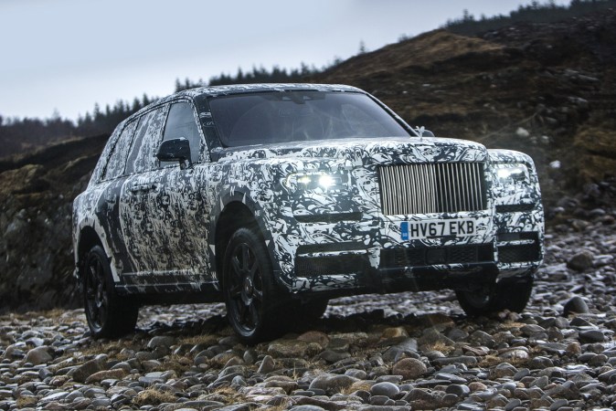 The Rolls-Royce SUV May Not Be Called the Cullinan