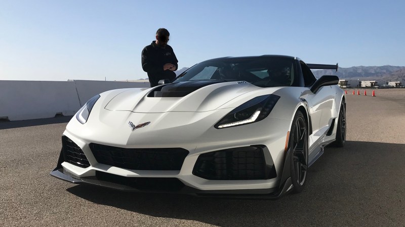 Ride Along With Tony Kanaan As He Drives the Hell Out Of the 2019 Chevrolet Corvette ZR1
