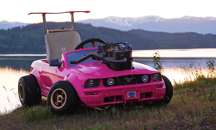 This Combination of Barbie Car and Go-Kart Can Reach 70 MPH