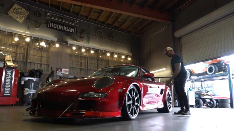 Check out Bisimoto’s Center Seat Twin Turbo Porsche Track Monster