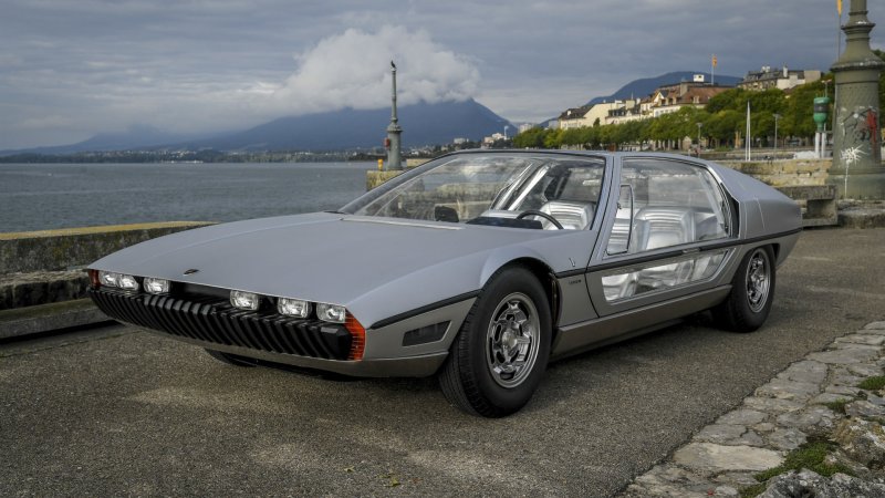 The Gullwing-Door Lamborghini Marzal to Be Displayed at Grand Prix de Monaco Historique