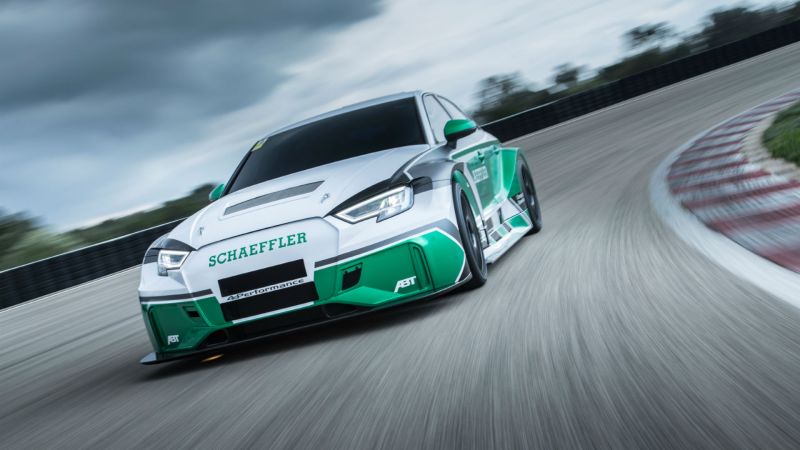 Schaeffler Group Builds a 1,180-HP Audi RS3 With Formula E Power Plant