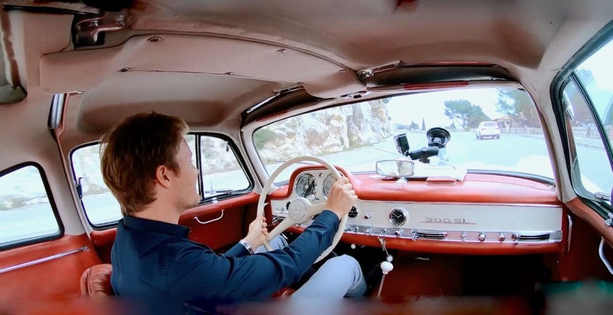 F1 Champ Nico Rosberg Isn’t Afraid to Flog His 1955 Mercedes-Benz 300 SL