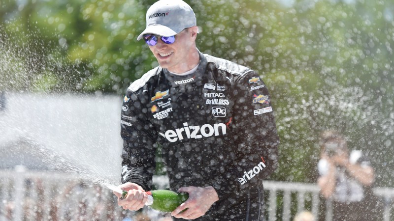 Watch an Overzealous Fan Confront IndyCar’s Josef Newgarden on the Podium