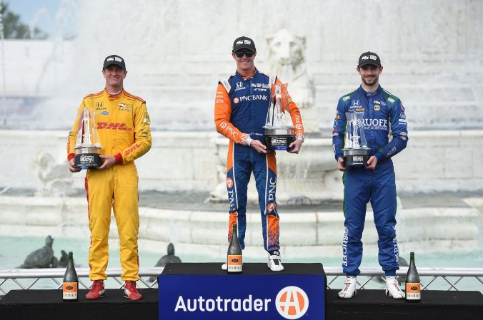 Detroit Dual I: Ganassi’s Scott Dixon Disrupts Andretti Autosport Party