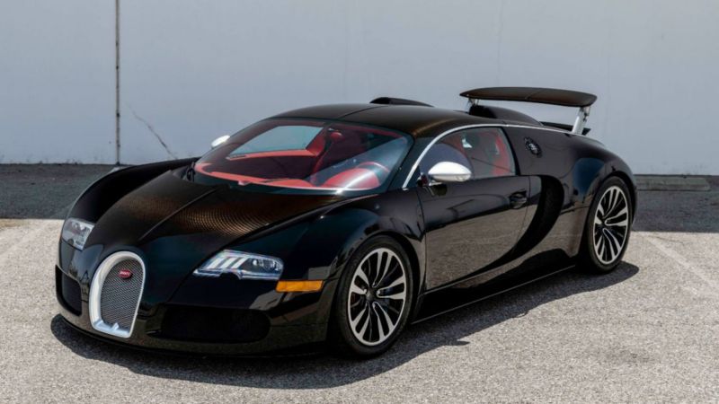 Check out This One-of-12 Bugatti Veyron Sang Noir for Sale