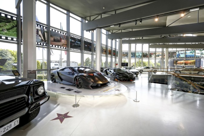 Famous Lamborghinis Shown at the Museum in Sant’Agata Bolognese