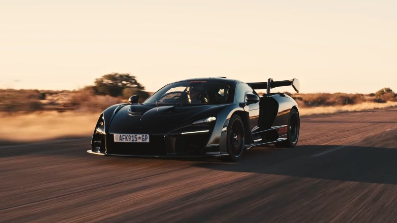 Watch McLaren Senna Perform Final Tests in South Africa