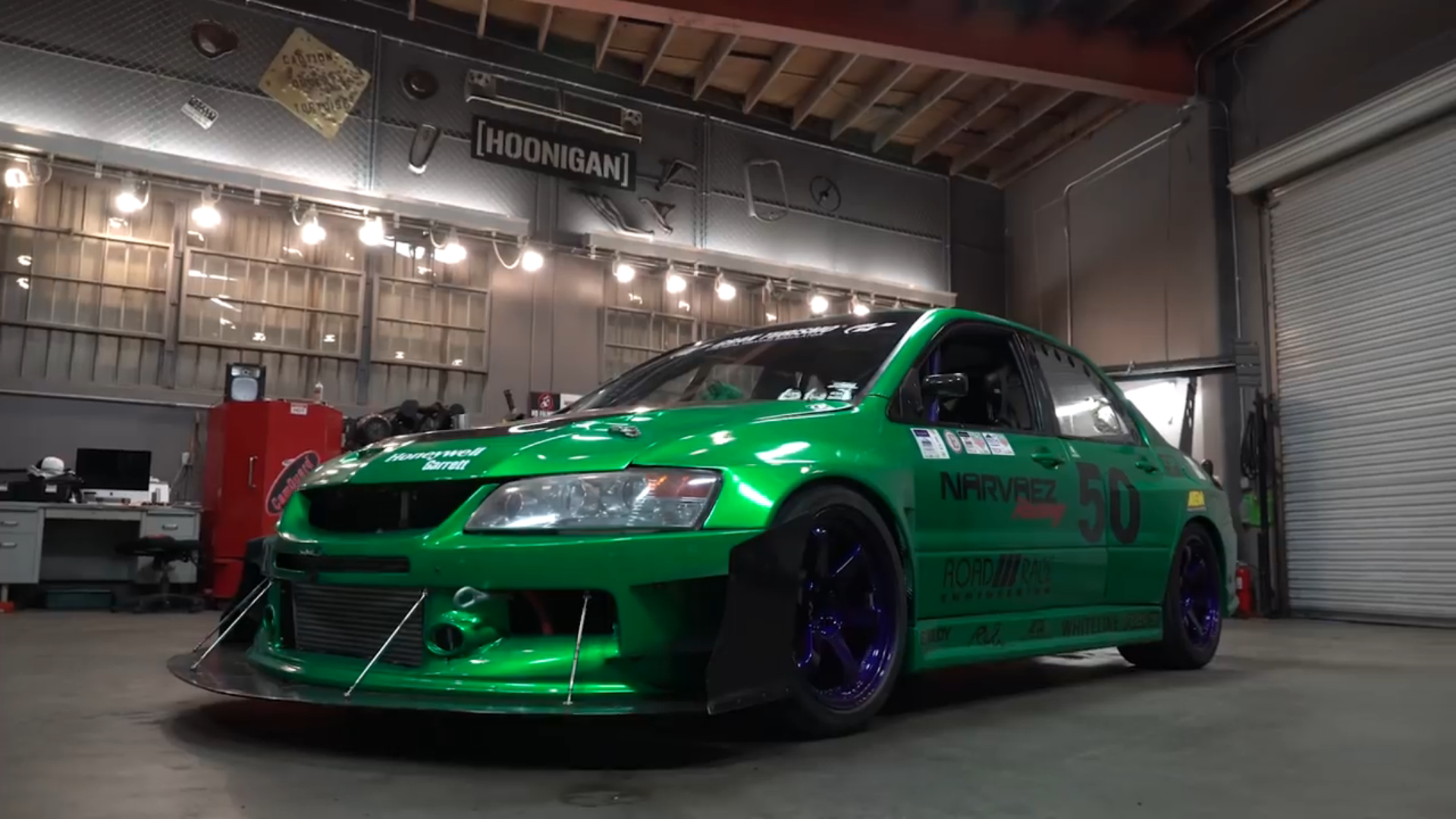 Take A Behind The Scenes Look At Hoonigan's HQ: The Donut Garage