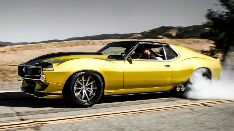 The Ringbrothers 1972 AMC Javelin AMX Is a 1,036-HP Blast From the Delirious Past