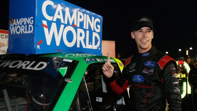 Ben Rhodes Gets NASCAR Truck Series Win in Home State of Kentucky