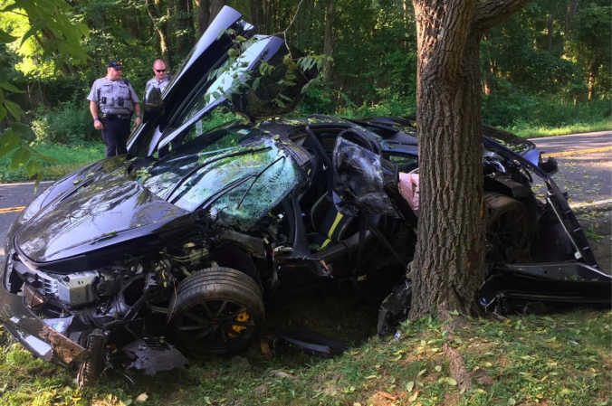 McLaren 720S Totaled Less Than One Day After Delivery