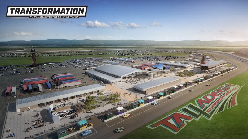 Talladega Superspeedway Plans Facelift for 2019