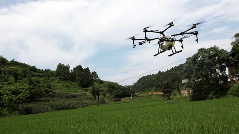 New Jersey Farm Welcomes Department of Agriculture Secretary, Shows Off Drone