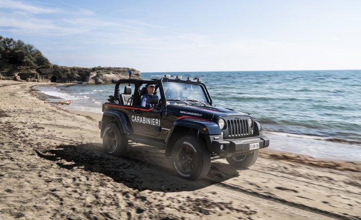 Police-Spec Jeep Wrangler Joins Italian Military Ranks