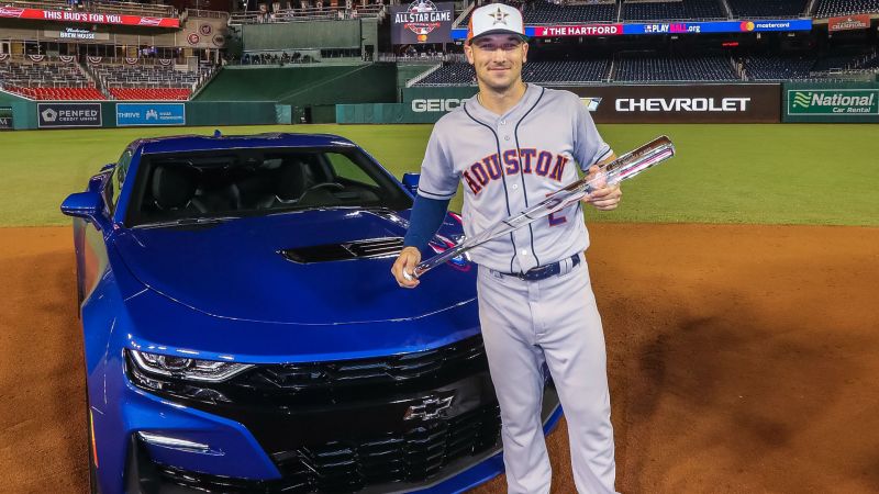 MLB All-Star MVP Alex Bregman Wins New Chevrolet Camaro SS, Gives It to Mom