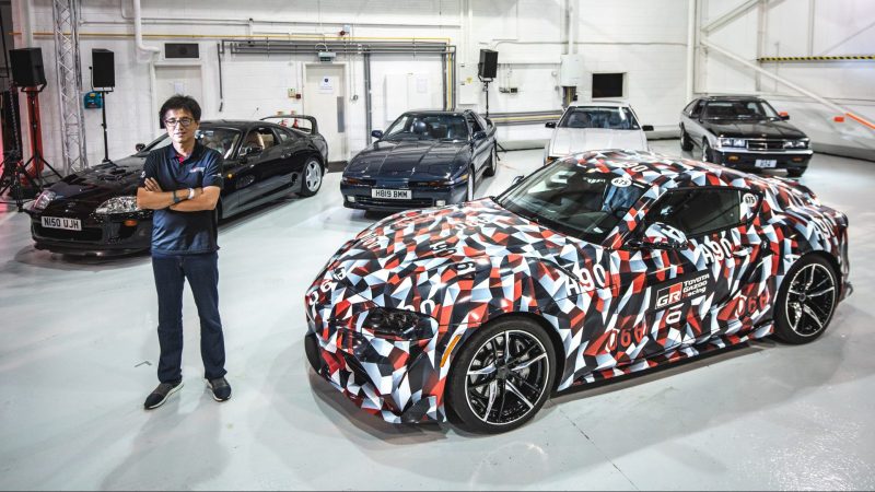 Toyota Brought Together All Five Generations of the Supra