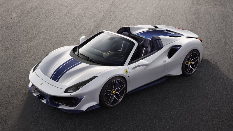 2019 Ferrari 488 Pista Spider Surprises at Pebble Beach