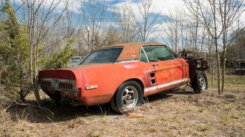 This Long Lost Experimental Mustang Shelby GT500 Was Just Found in a Texas Field