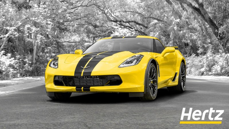 You Can Now Rent the 650-Horsepower Chevrolet Corvette Z06 from Hertz