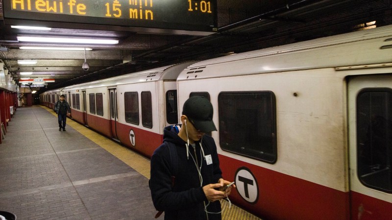 Mockup of Boston’s New Subway Car on Display