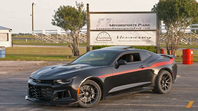 Driving Hennessey Performance’s 1,000-HP Exorcist Camaro: Battling Demons in a 217-MPH Monster