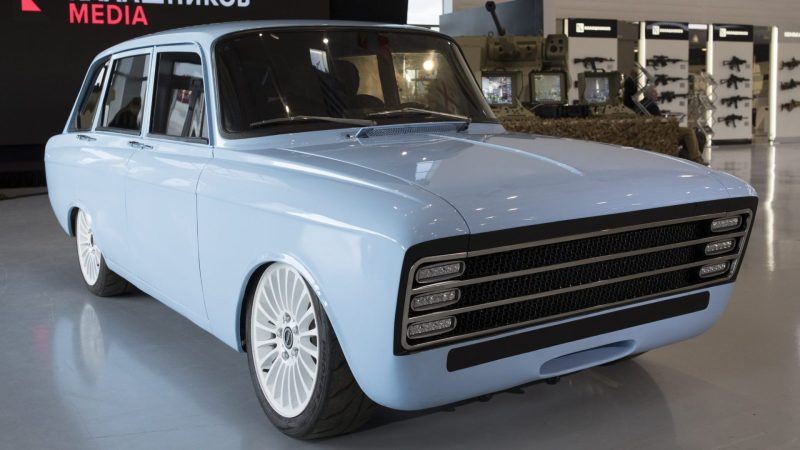 Kalashnikov Debuts CV-1 Electric Vehicle Concept