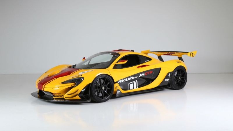 The First McLaren P1 GTR Ever Built Is for Sale and It’s Street-Legal
