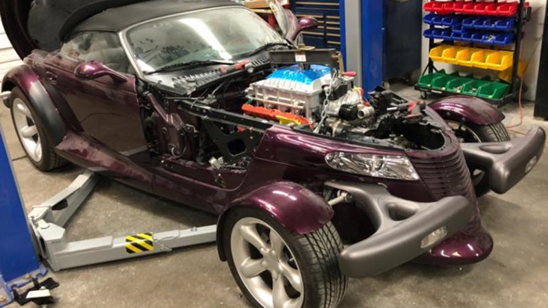 This Hellcat-Swapped 1999 Plymouth Prowler Rights a Historic Wrong