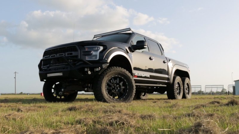 Driving the Hennessey Velociraptor 6×6: Maximum America in a Six-Wheeled Ford F-150 Raptor