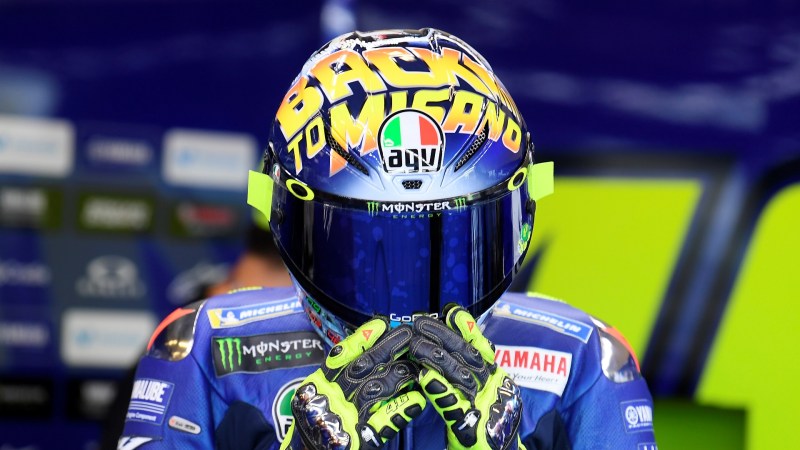 Motorcycle Racing Legend Valentino Rossi Tests Positive for COVID-19