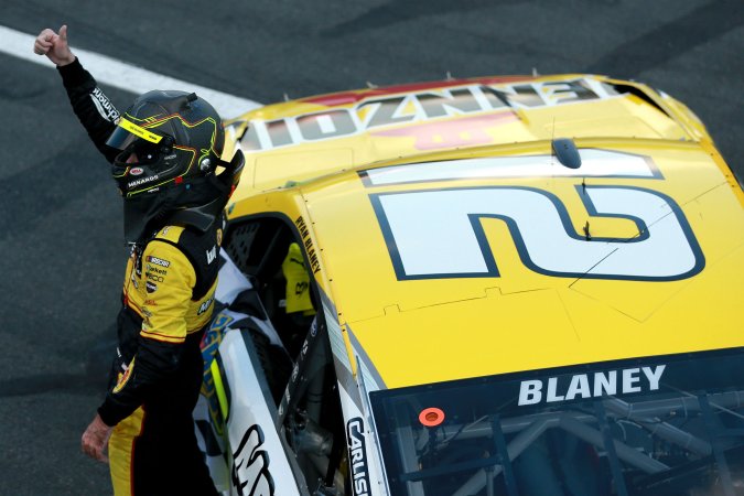 NASCAR: Ryan Blaney Pulls Off Thrilling Last Lap Pass for Inaugural Cup Series Roval Win