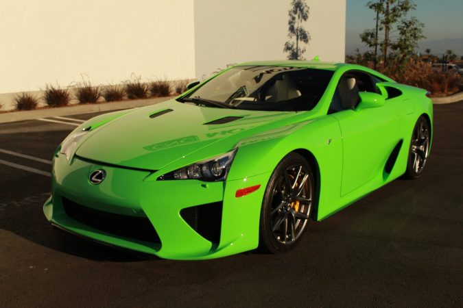 One of Two ‘Fresh Green’ 2012 Lexus LFAs Is for Sale in California