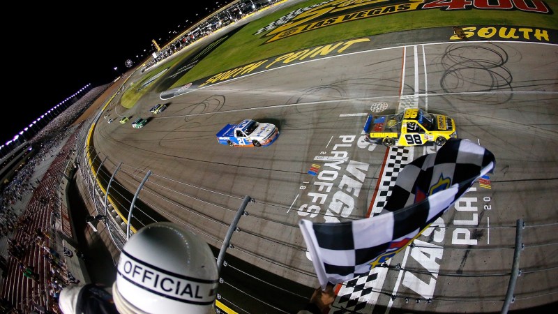 Grant Enfinger Scores NASCAR Truck Series Playoff Win at Las Vegas Motor Speedway