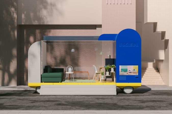 Ikea Presents ‘Spaces on Wheels’ Self-Driving Technology Concepts