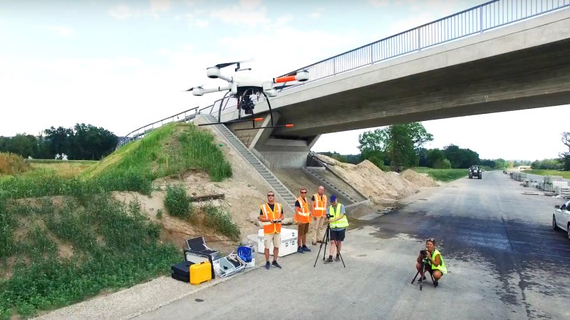 LTE-Connected Drones Aerially Mapped 7.5 Miles of Germany’s Autobahn