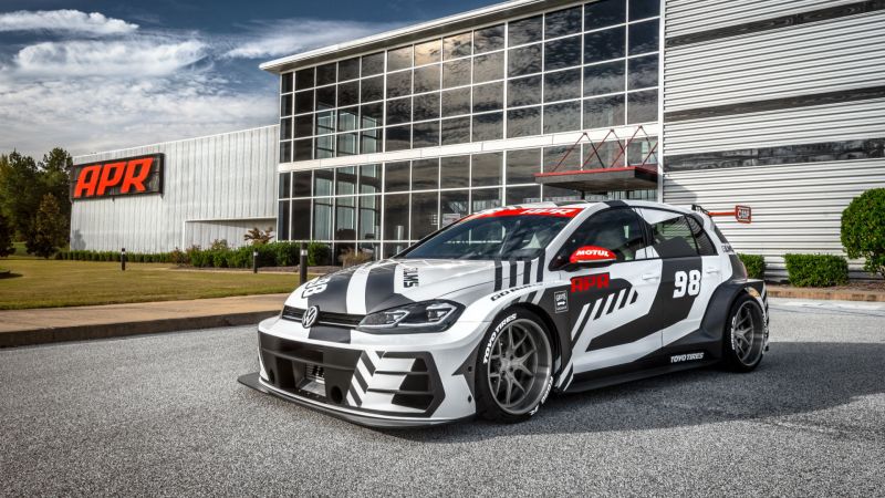 Volkswagen Tuner APR Showcases New 536-HP VW Golf R Track Monster at SEMA 2018