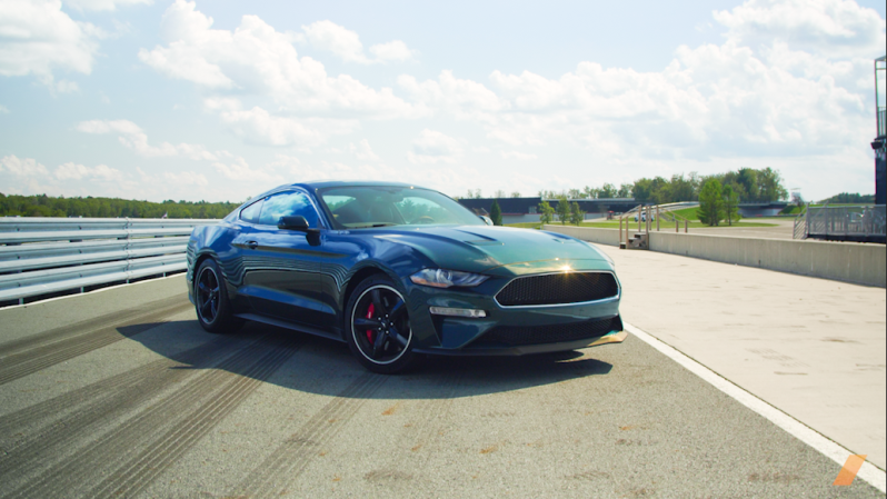 Power-Sliding the 2019 Ford Mustang Bullitt: Drifting the Tires Off the New McQueen Muscle Car