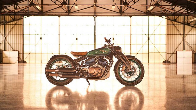 Royal Enfield Concept KX Brings a Shot of V-Twin Muscle to the Brand