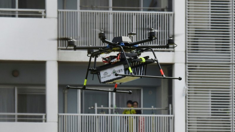 Japan Launches First Drone Document Delivery in Fukushima Amid Labor Shortage